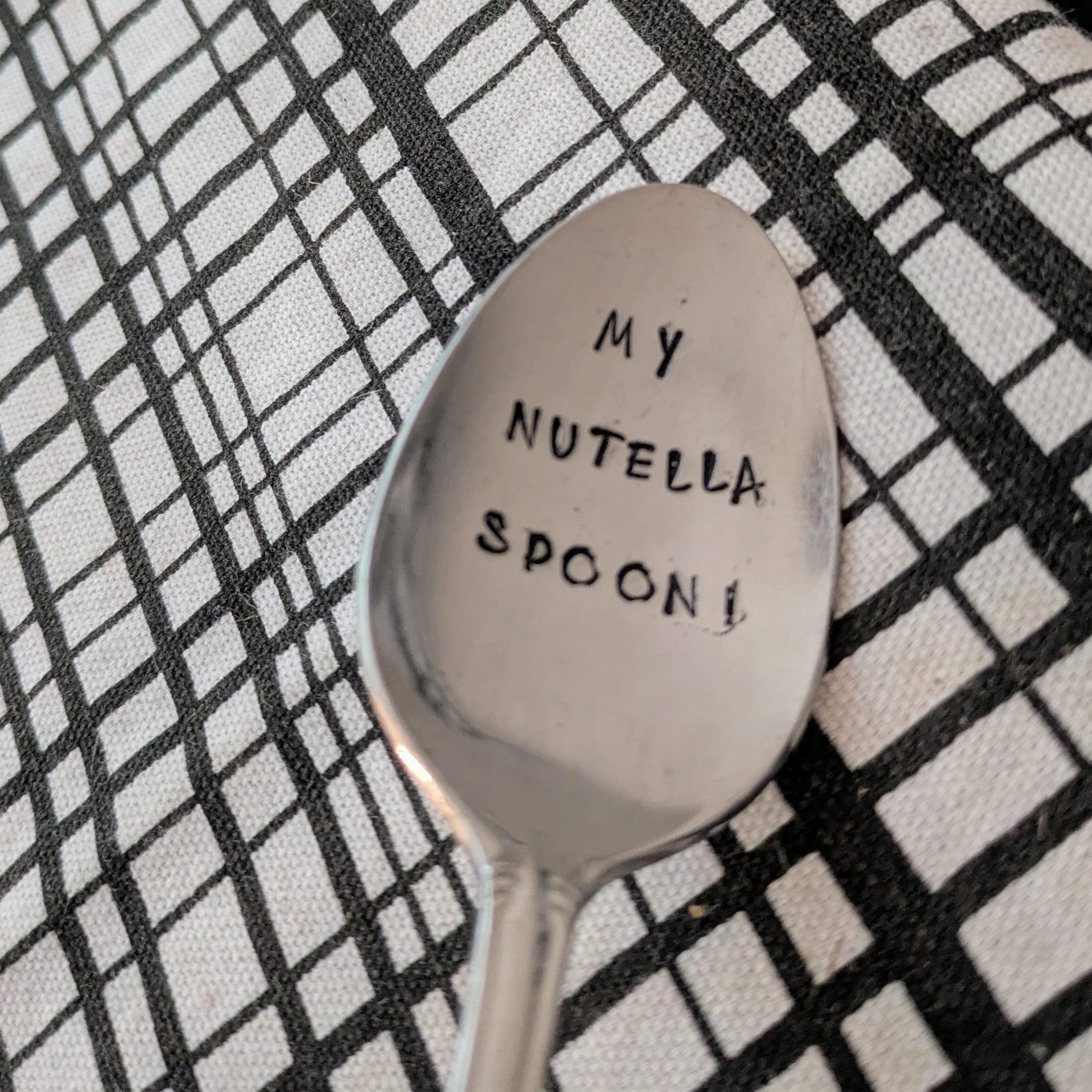 My Nutella Spoon - Quote Cutlery (Spoon)