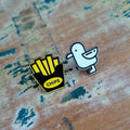 Seagull & Chippy stud Earrings