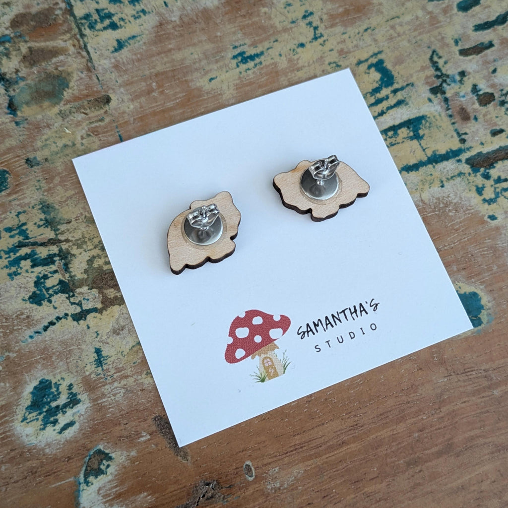 Tassie Devil Stud earrings