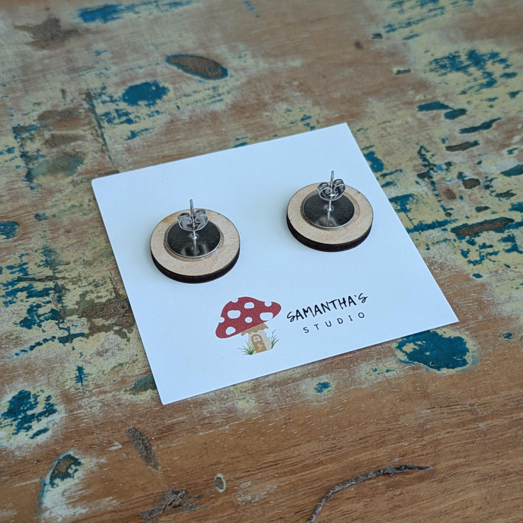 Woodlands Fox stud earrings