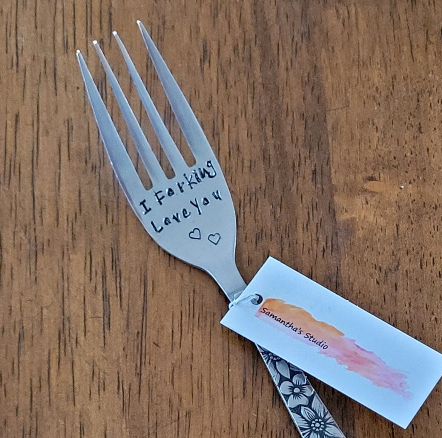 I Forking Love You - Quote Cutlery (Fork)