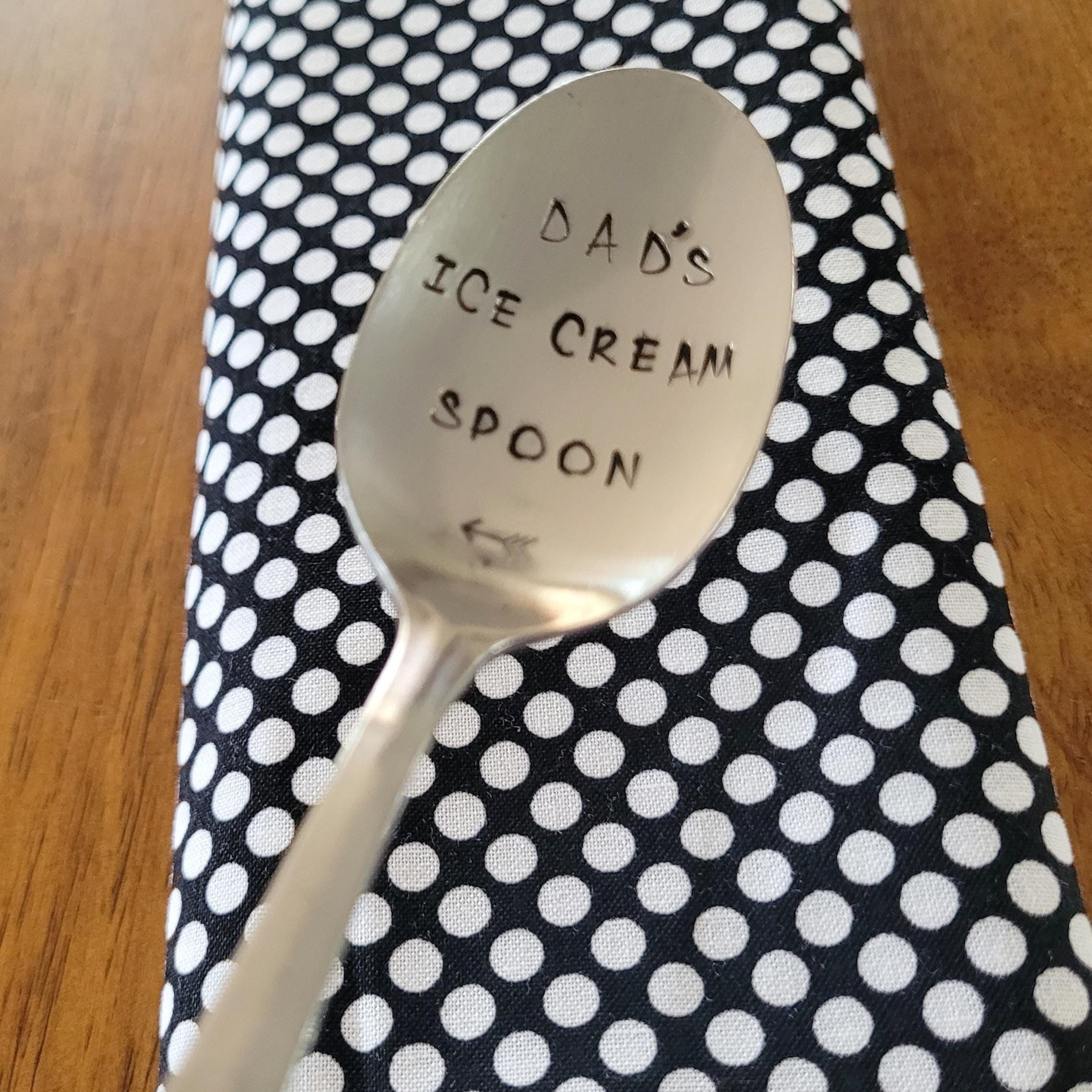 Dad's Icecream Spoon - Quote Cutlery