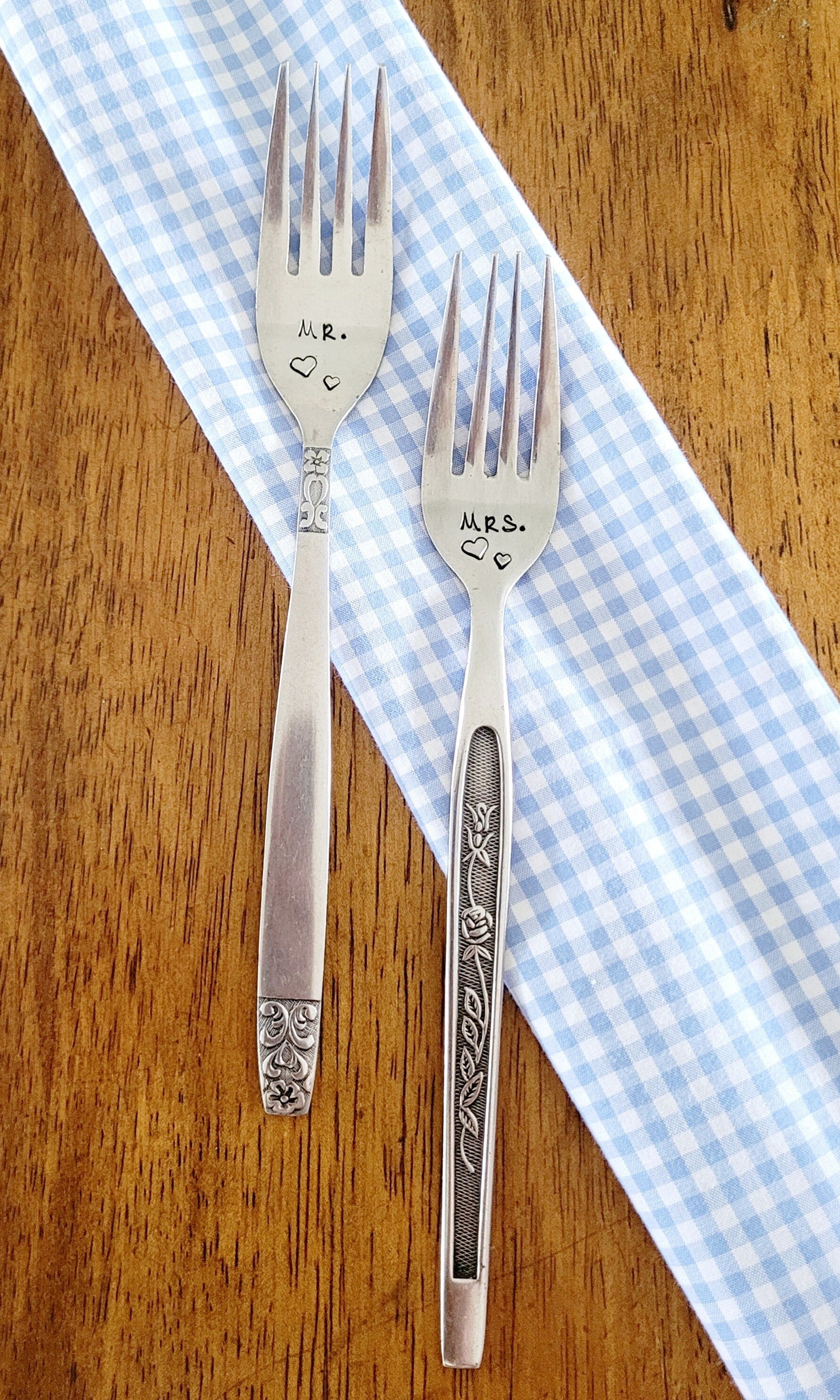 MR. & MRS. Quote Cutlery (1 x pair of forks)