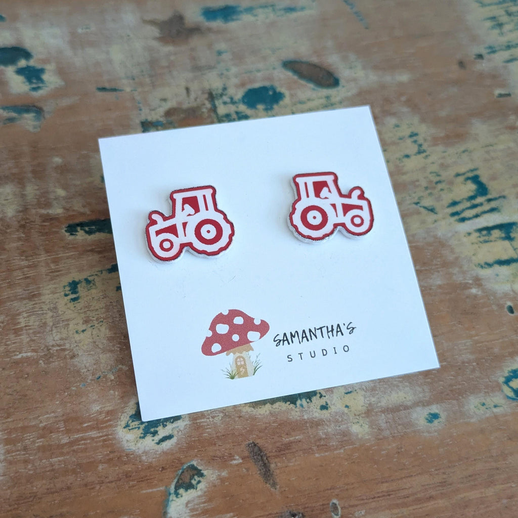 Tractor Stud Earrings