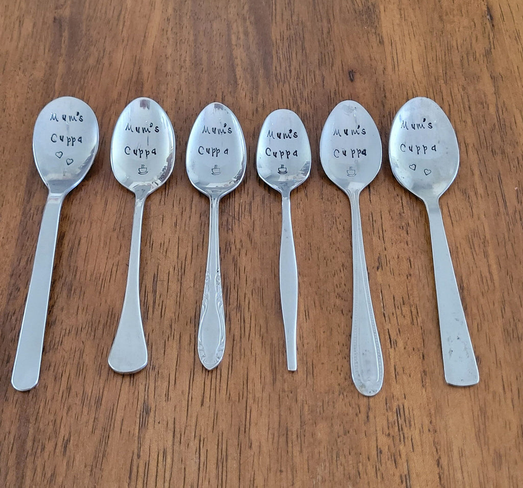 Mum's Cuppa - Quote Cutlery (Spoon)
