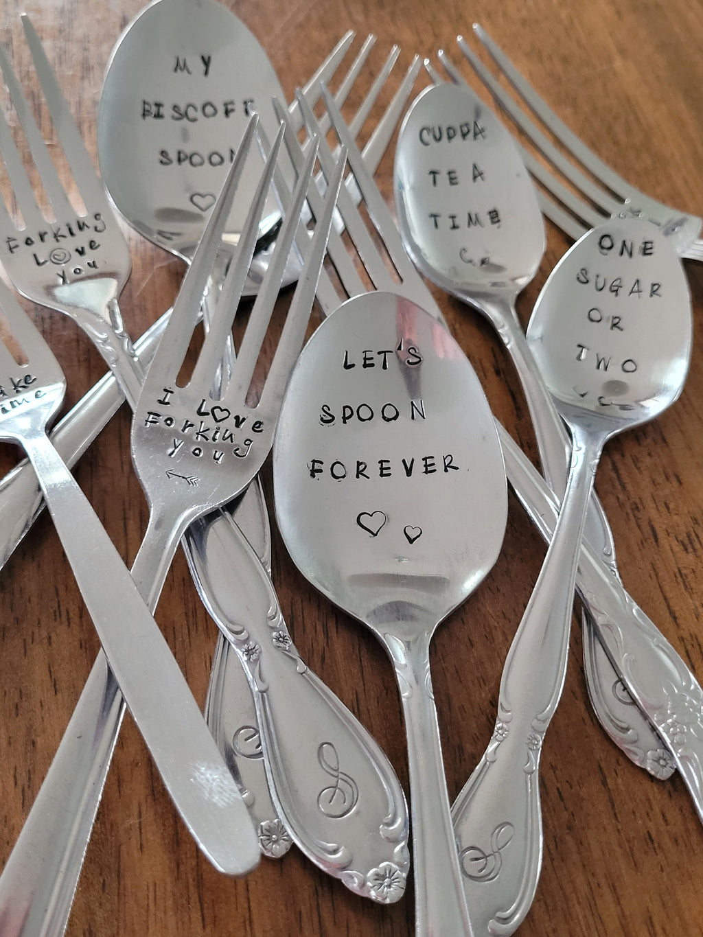 Cuppa Tea Time - Quote Cutlery (Spoon)