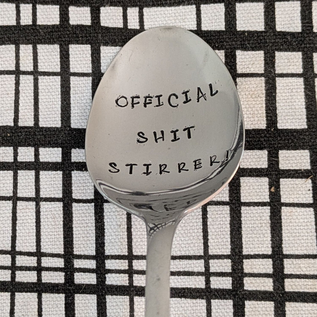 Official Shit Stirrer! - Quote Cutlery (Spoon)