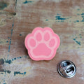 Paw Print Hat Pin