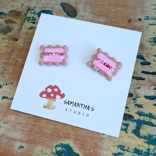 Biscuit Stud Earrings