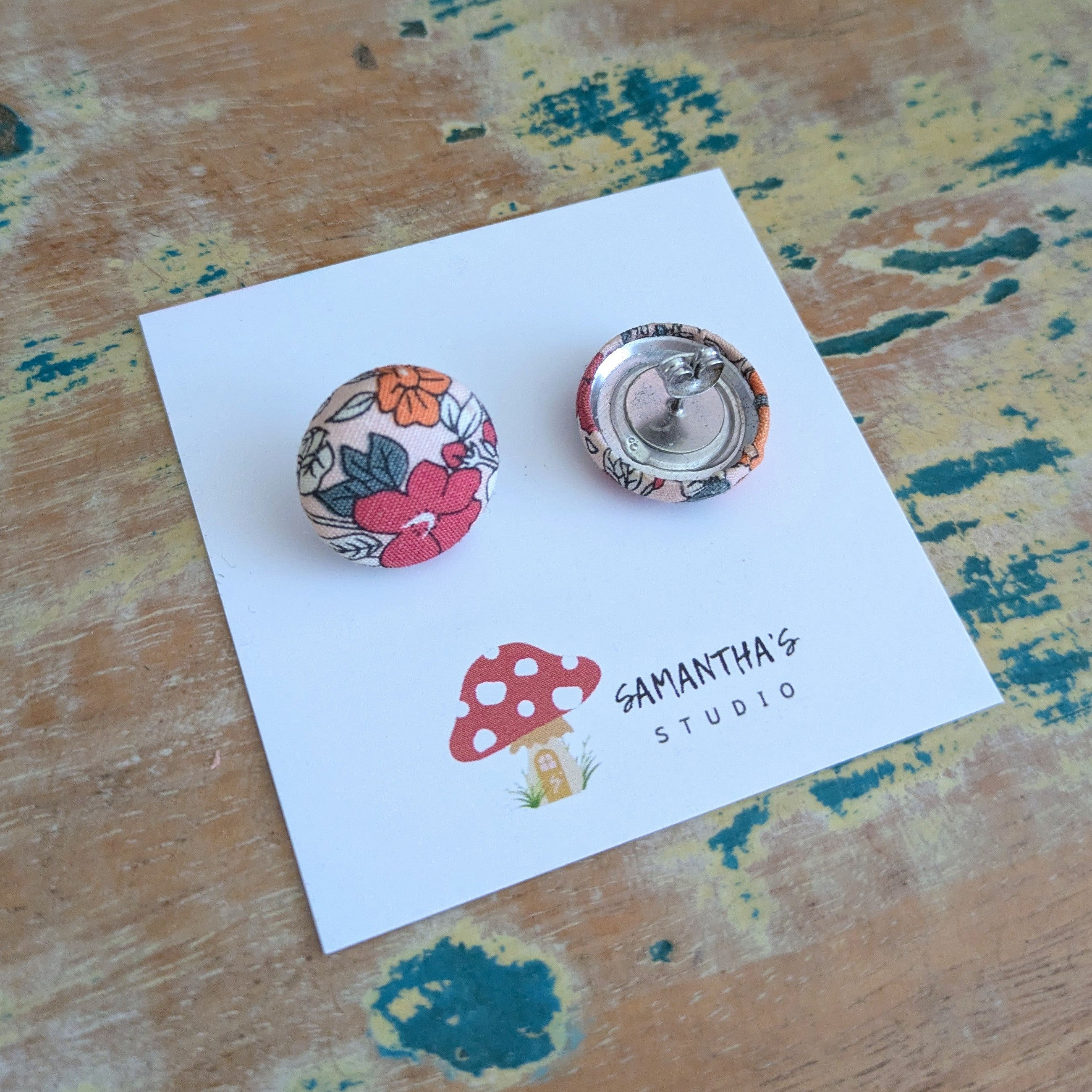 Spring Floral Earrings