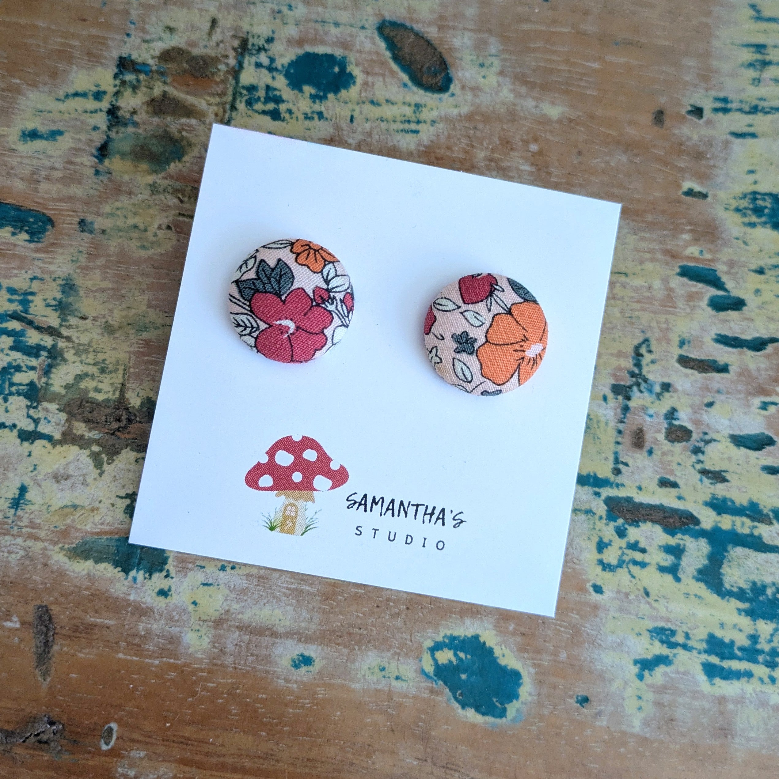 Spring Floral Earrings