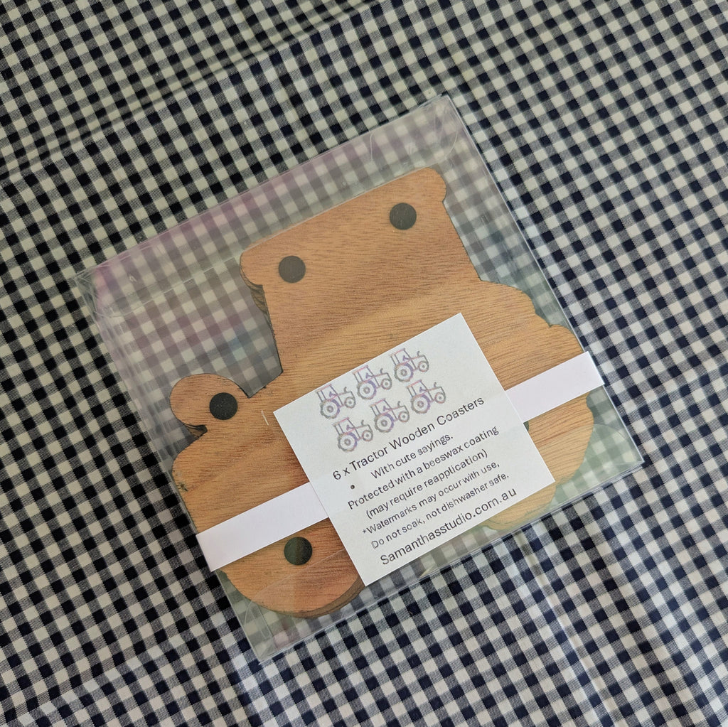Tractor Coasters