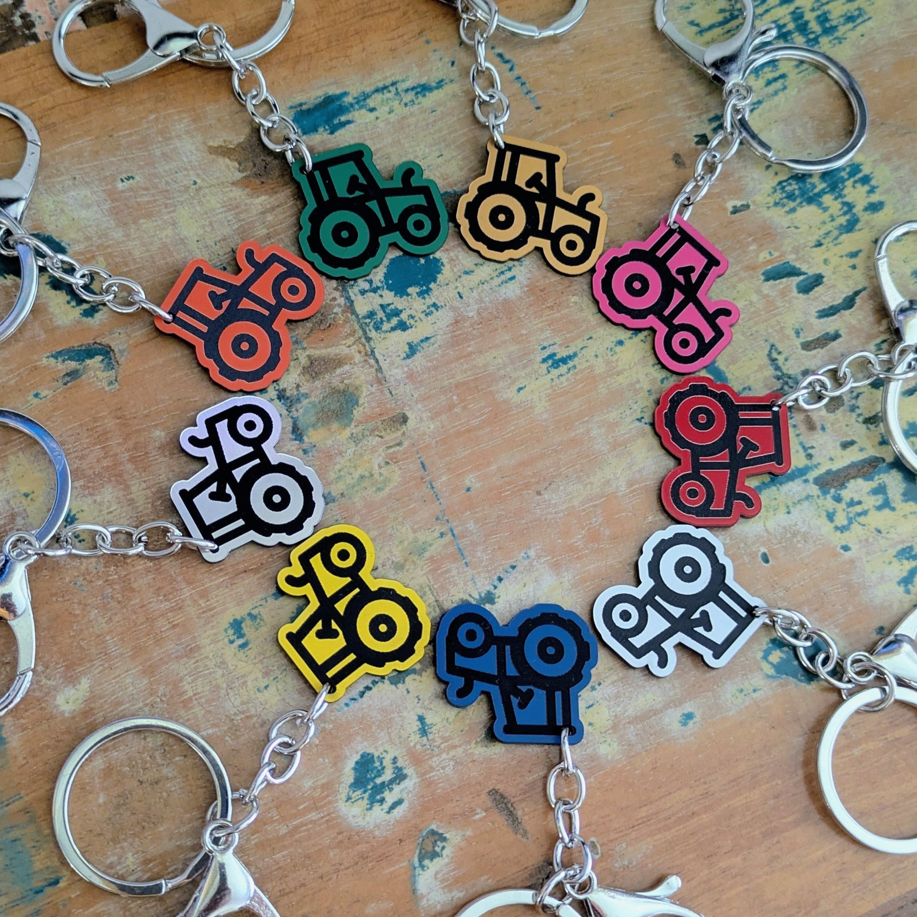 Tractor Keyrings