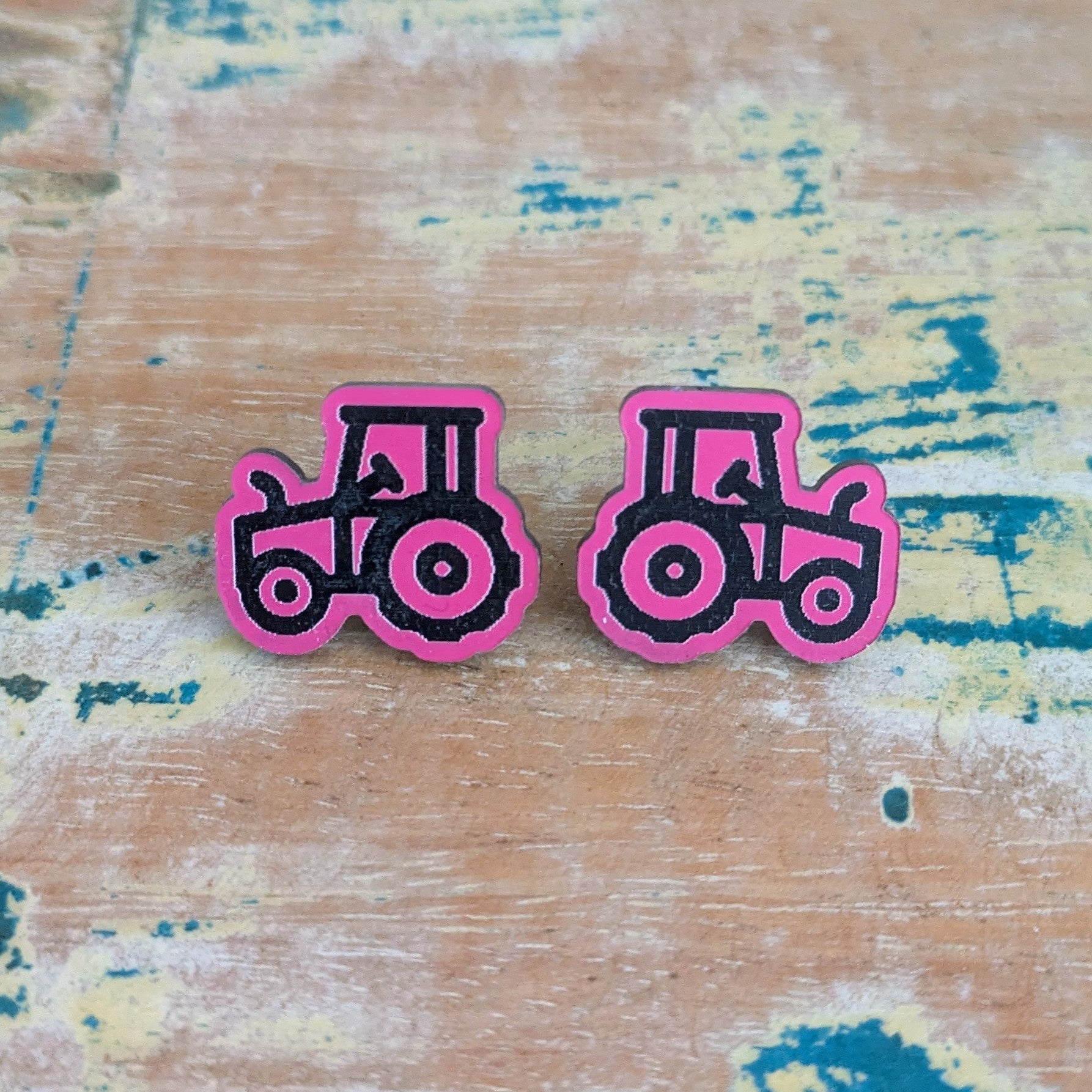 Tractor Stud Earrings