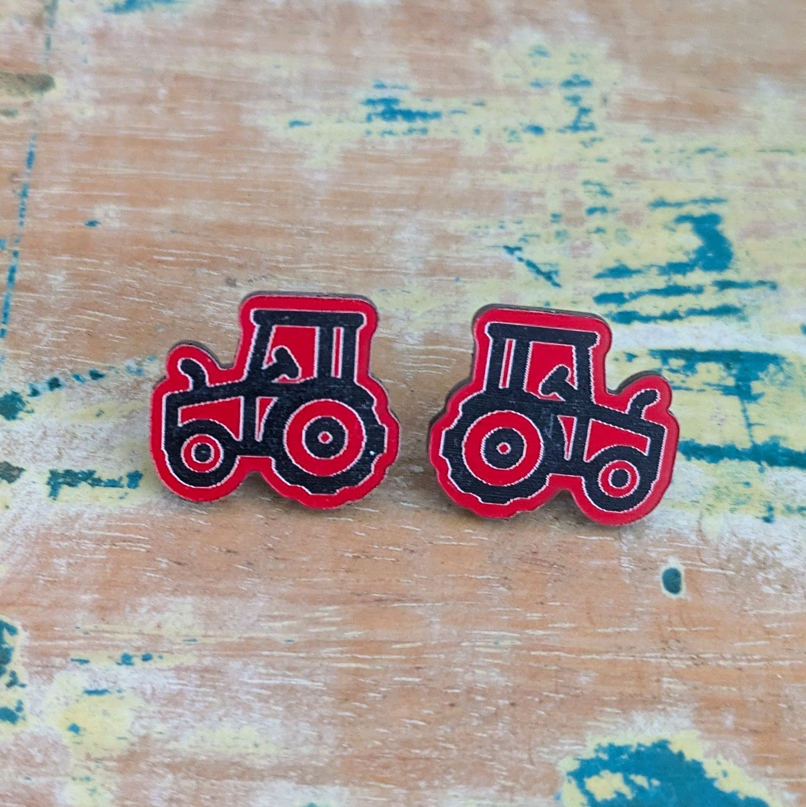 Tractor Stud Earrings