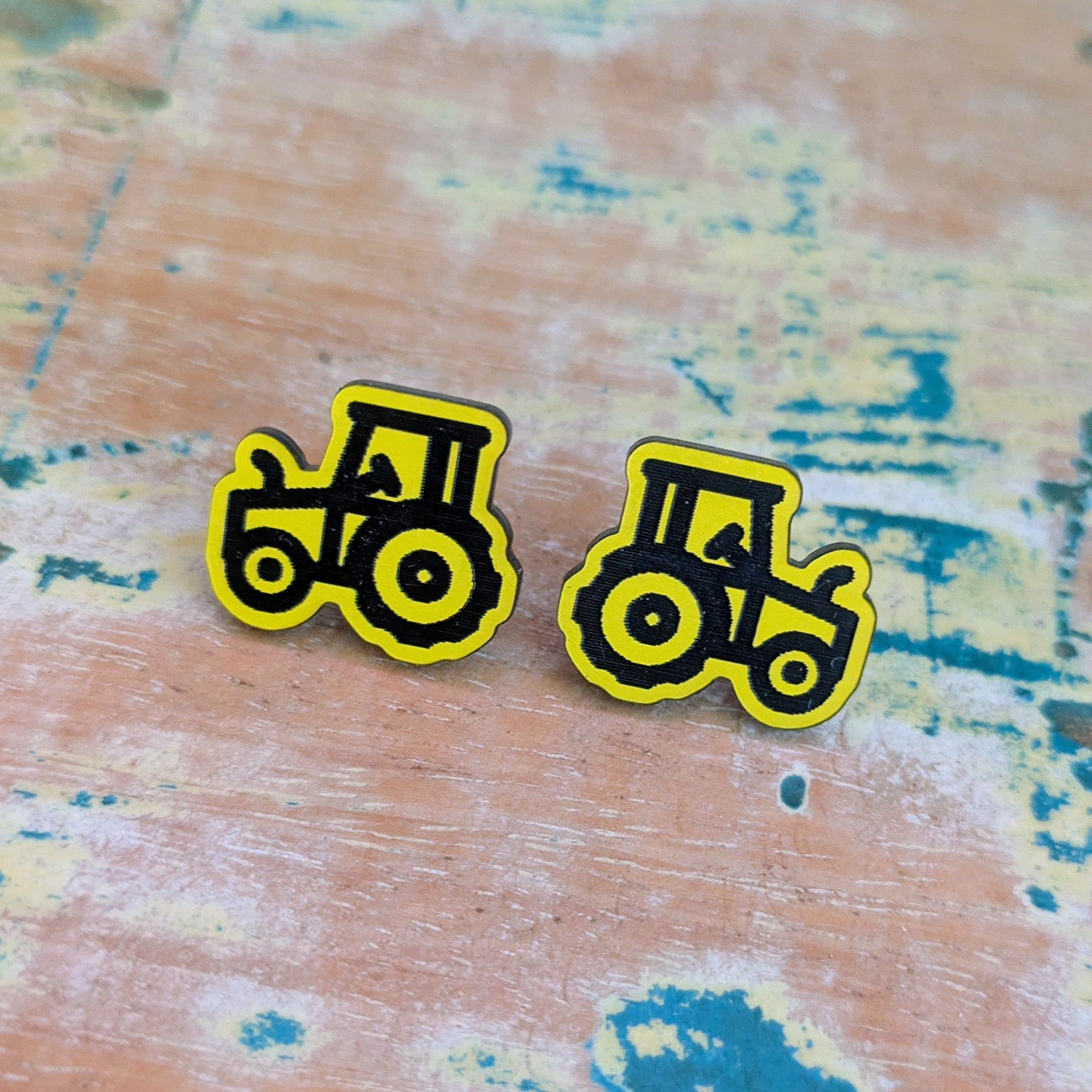 Tractor Stud Earrings