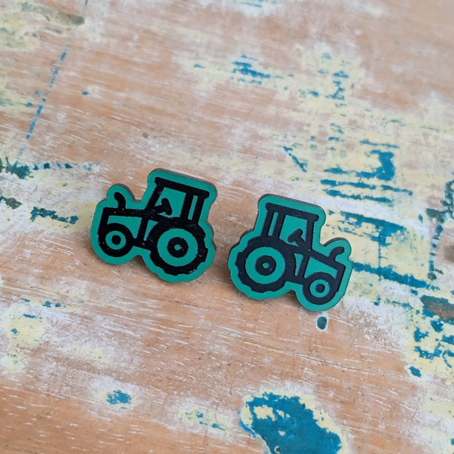 Tractor Stud Earrings