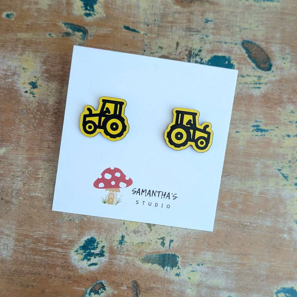 Tractor Stud Earrings