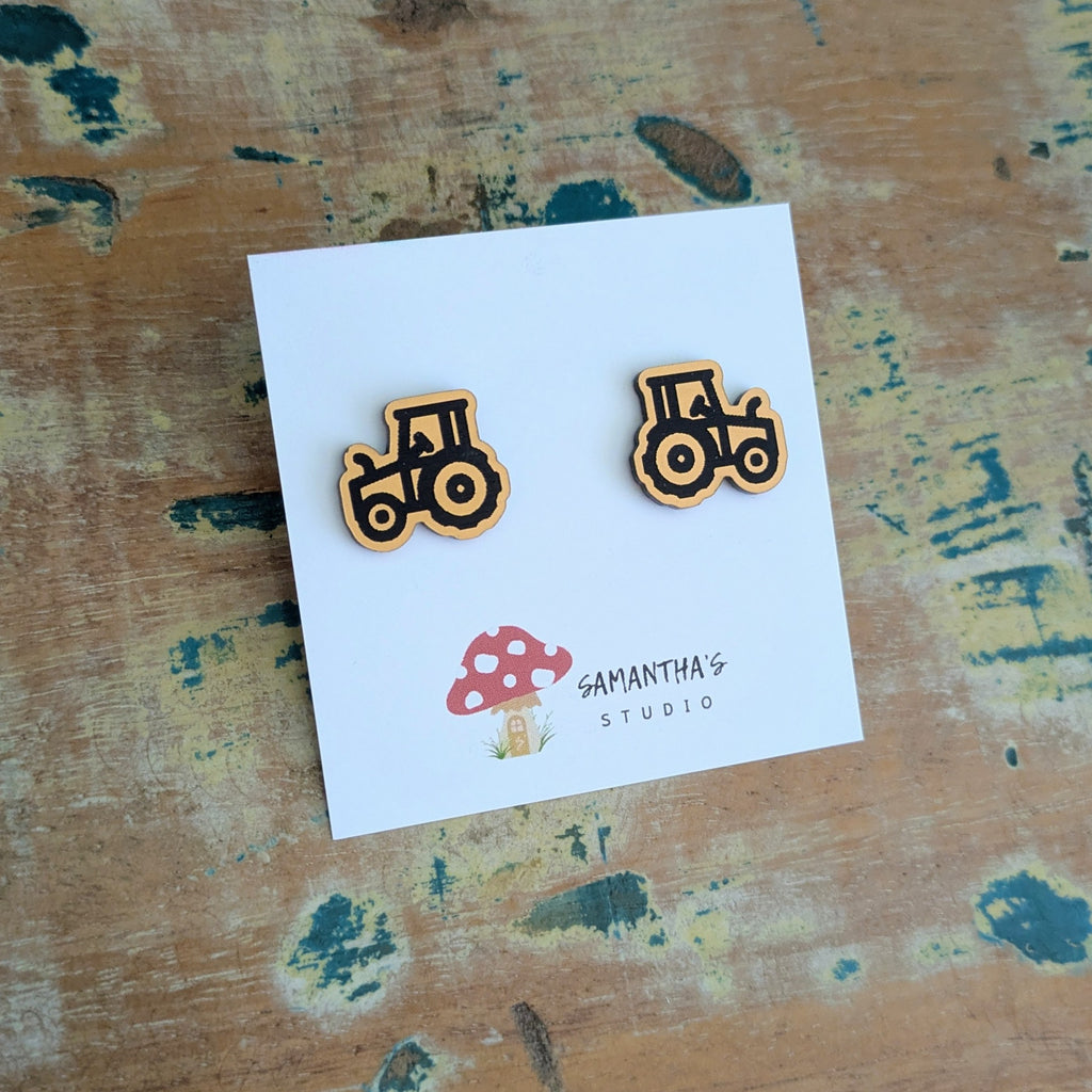 Tractor Stud Earrings