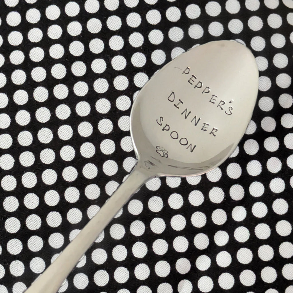 Custom Dog's Dinner Spoon