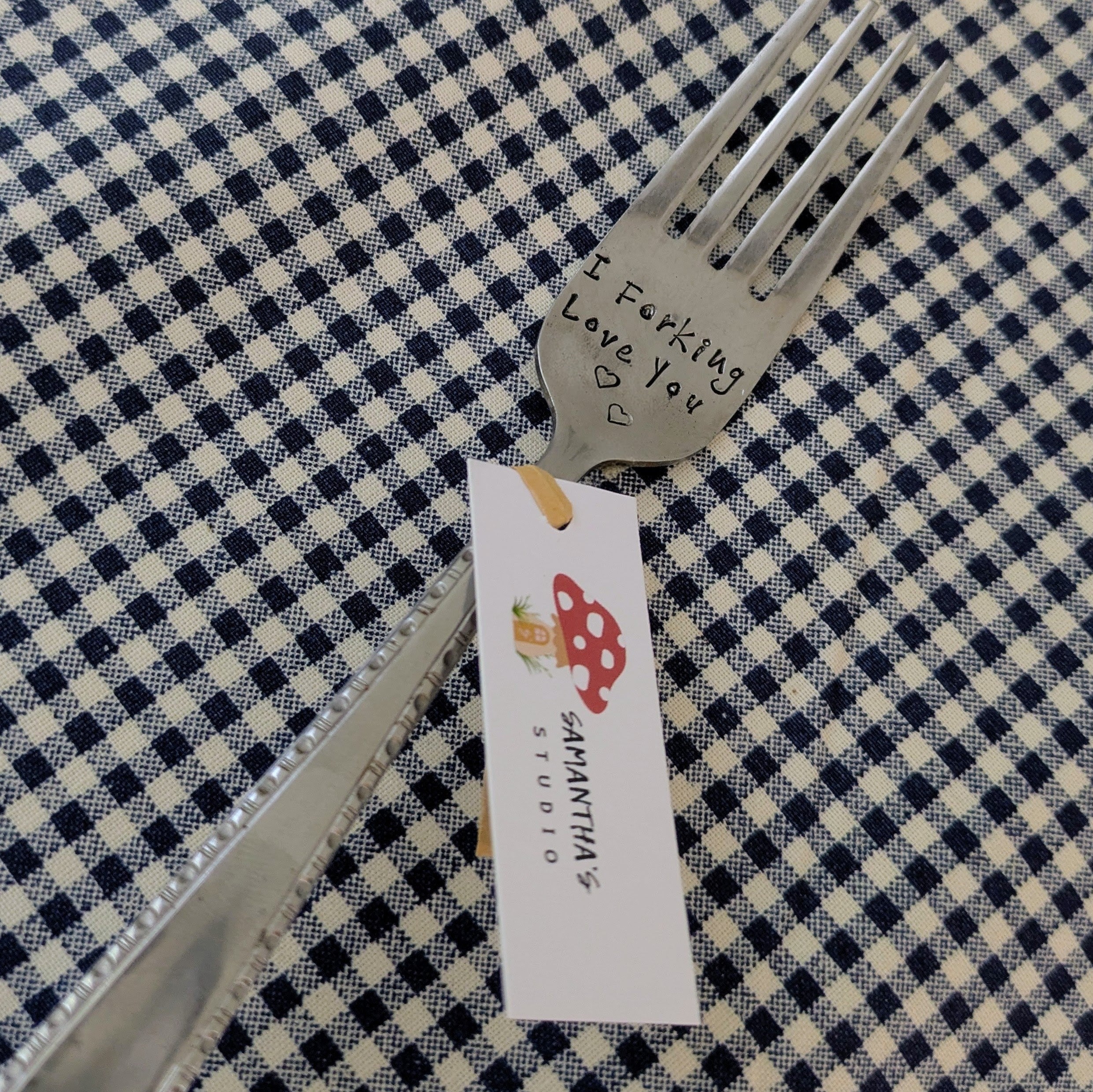 I Forking Love You - Quote Cutlery (Fork)