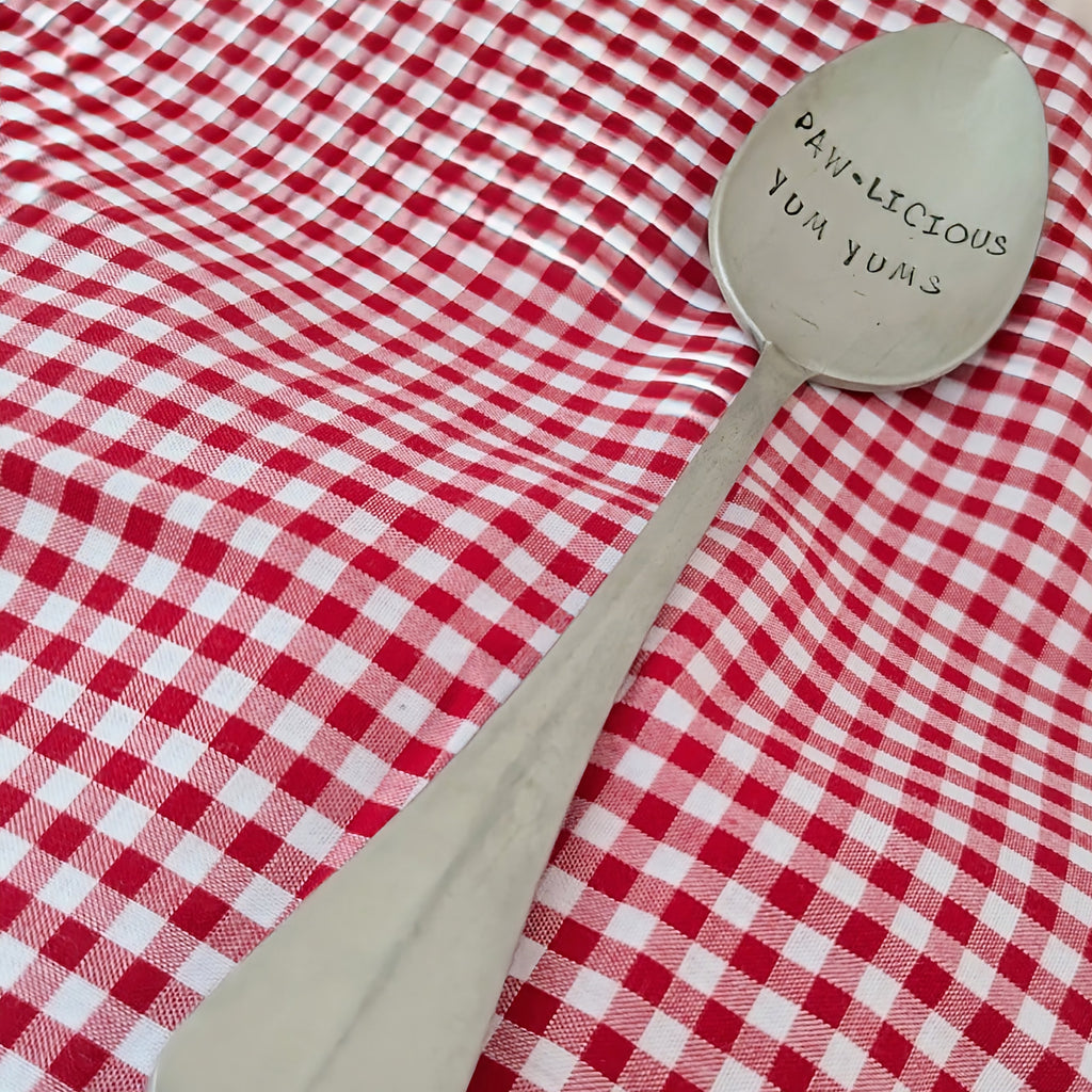 PAW-LICIOUS YUM YUMS spoon - Quote Cutlery (Spoon)