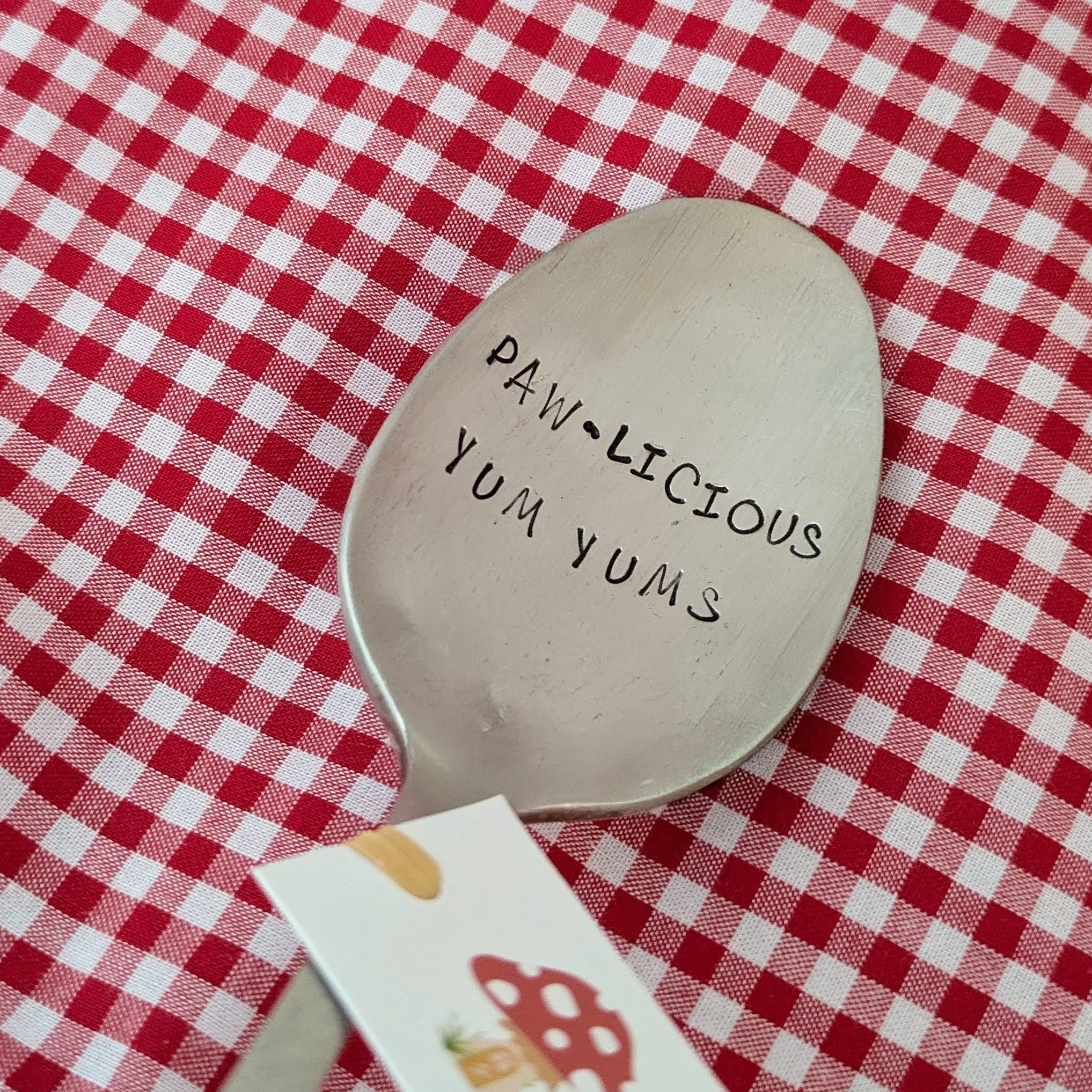 PAW-LICIOUS YUM YUMS spoon - Quote Cutlery (Spoon)