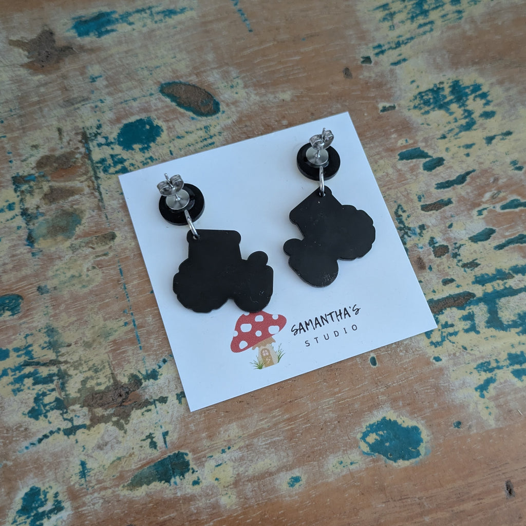 Tractor Dangle Earrings, Country farming earrings, Country & Western