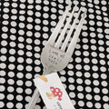 Love at First Bite- Quote Cutlery (Fork)