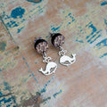 WHALE EARRINGS