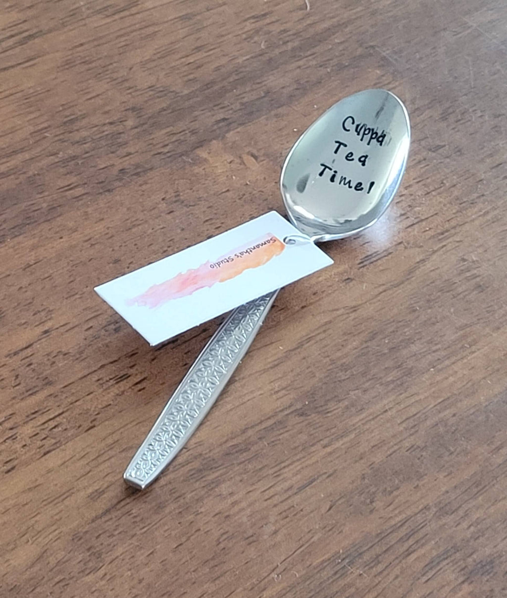 Cuppa Tea Time - Quote Cutlery (Spoon)