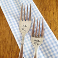 MR. & MRS. Quote Cutlery (1 x pair of forks)