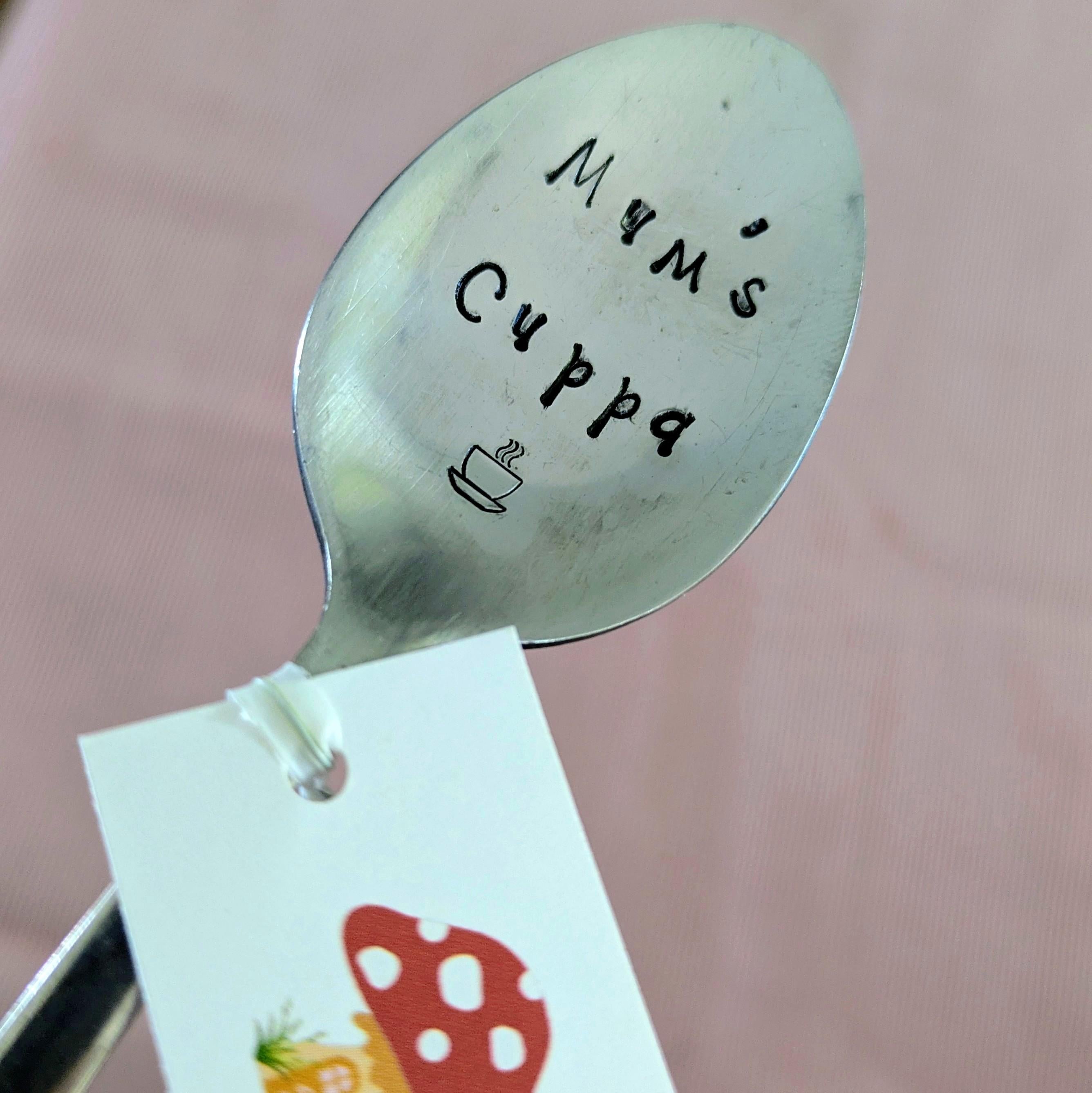 Mum's Cuppa - Quote Cutlery (Spoon)