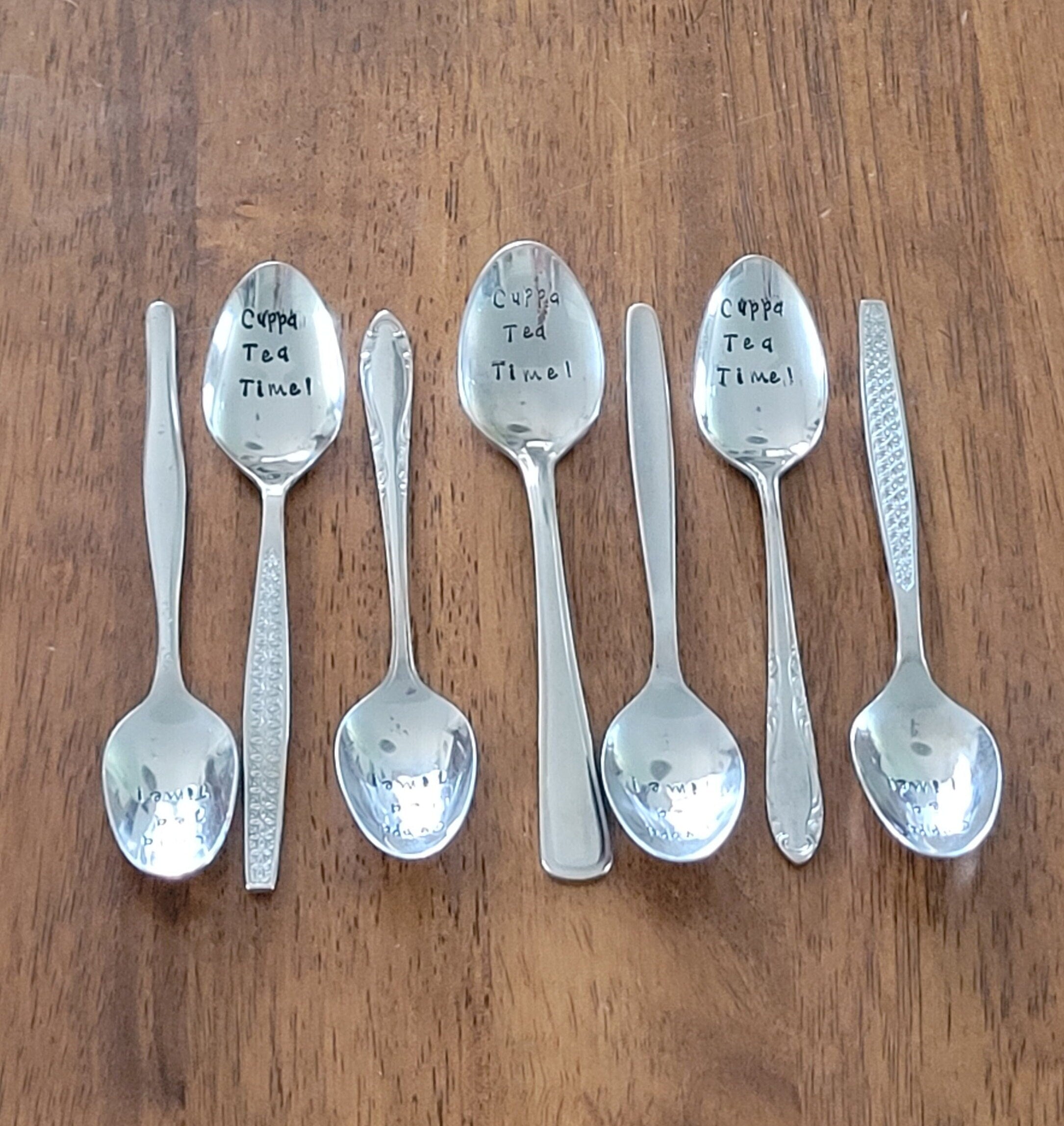 Cuppa Tea Time - Quote Cutlery (Spoon)