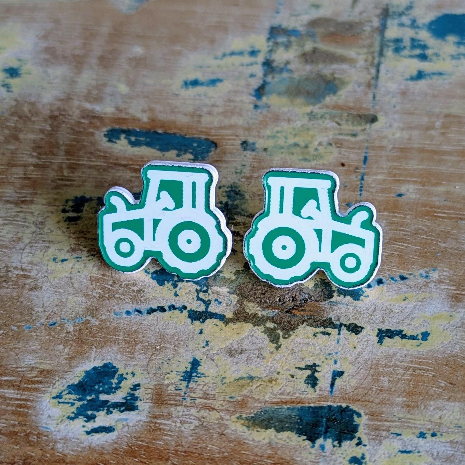 Tractor Stud Earrings