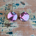 Piggy Button stud earrings