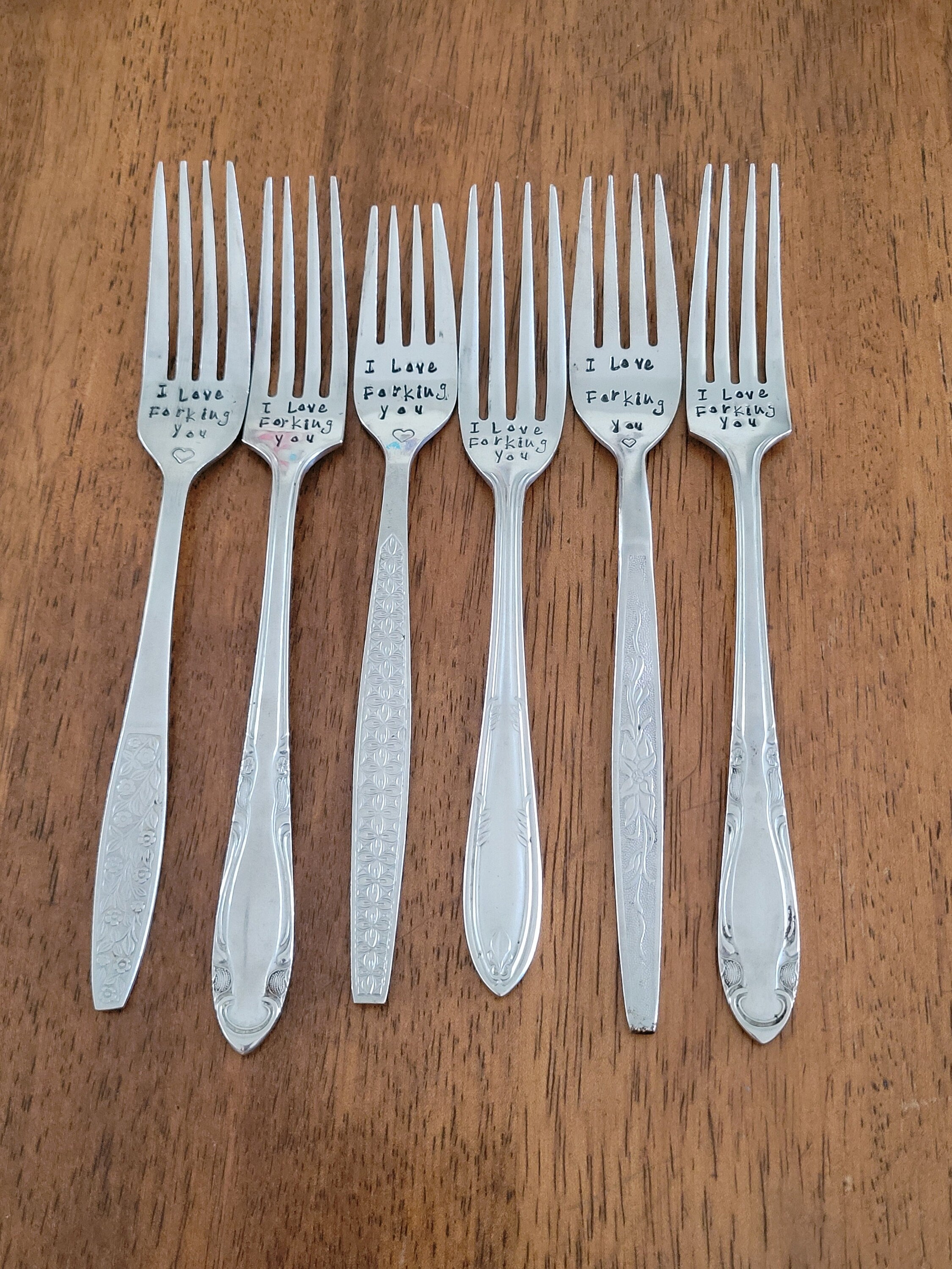 I Love Forking You - Quote Cutlery (Fork)