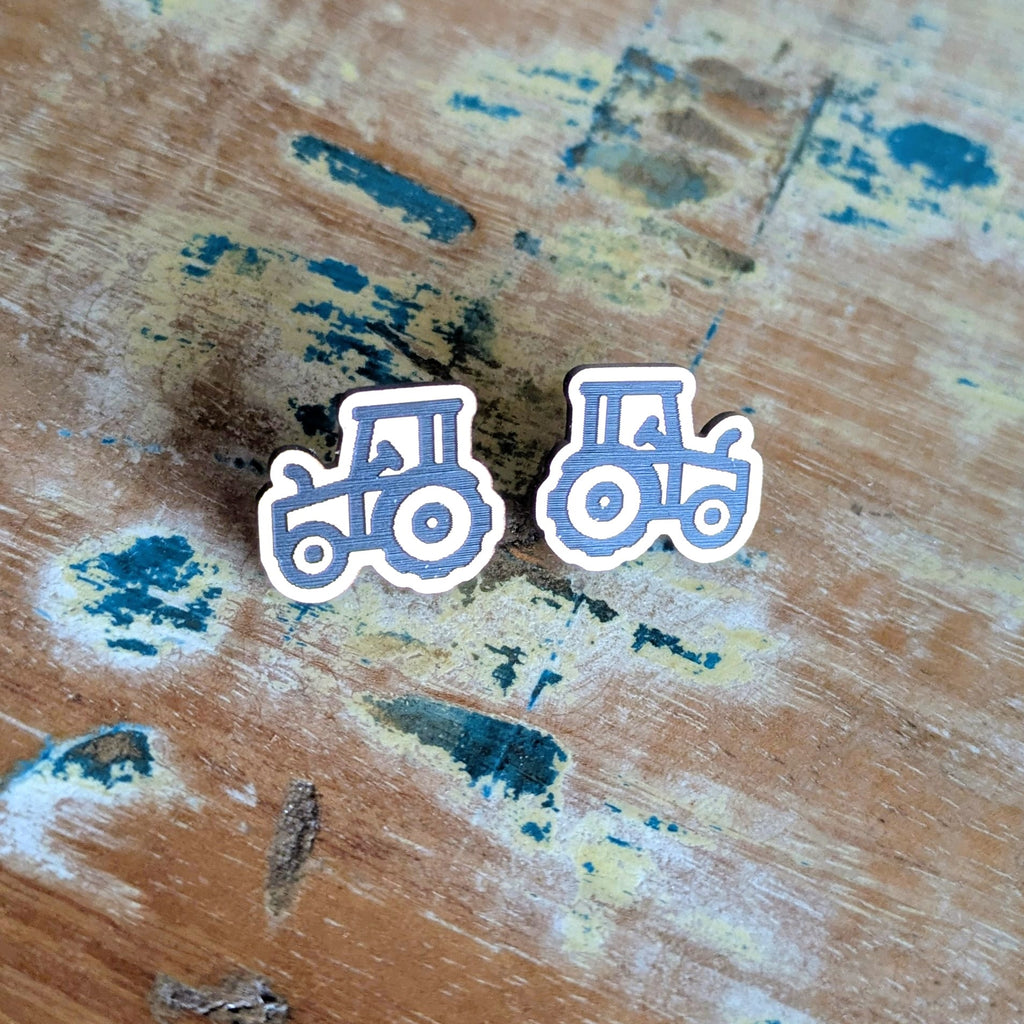 Tractor Stud Earrings