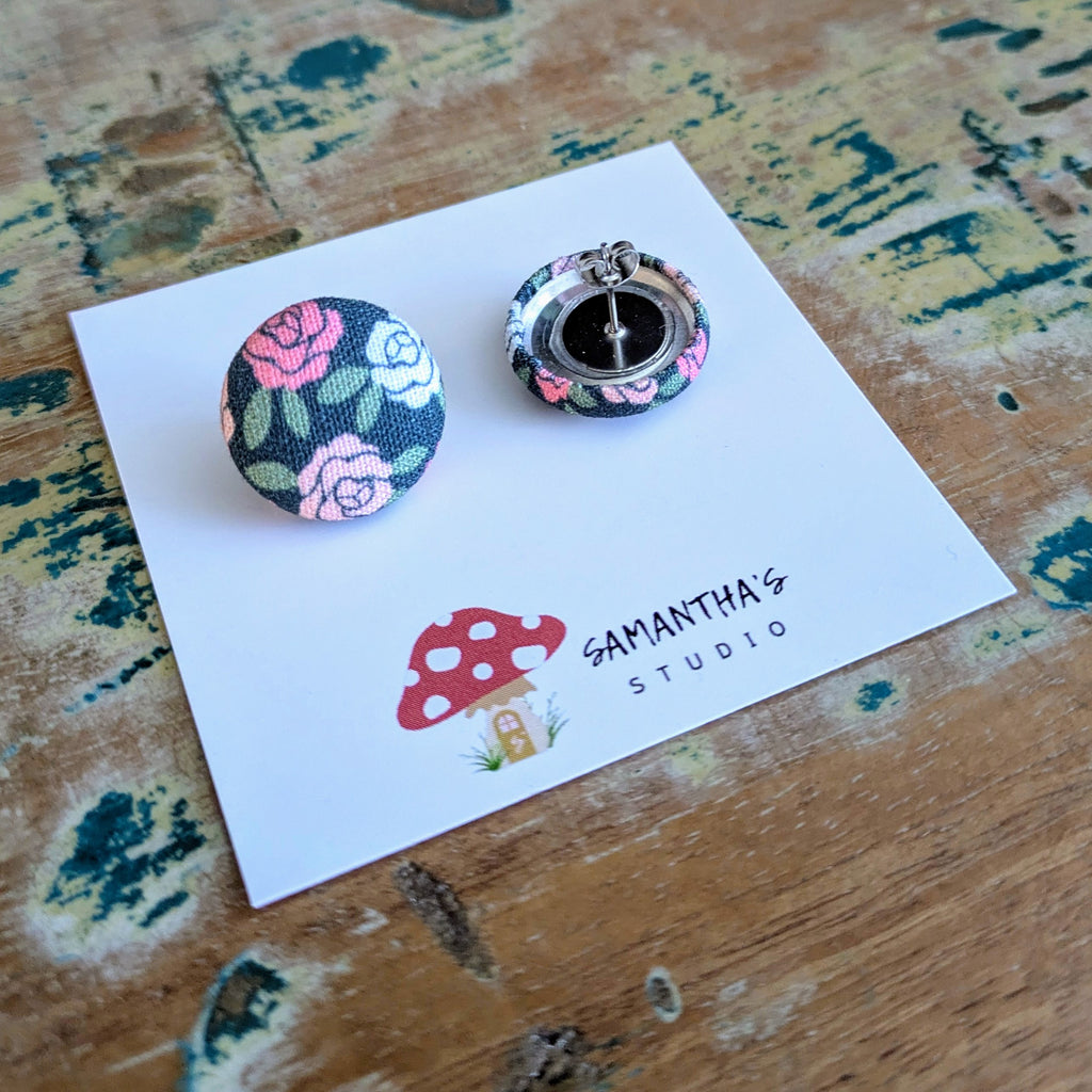 Rose Earrings