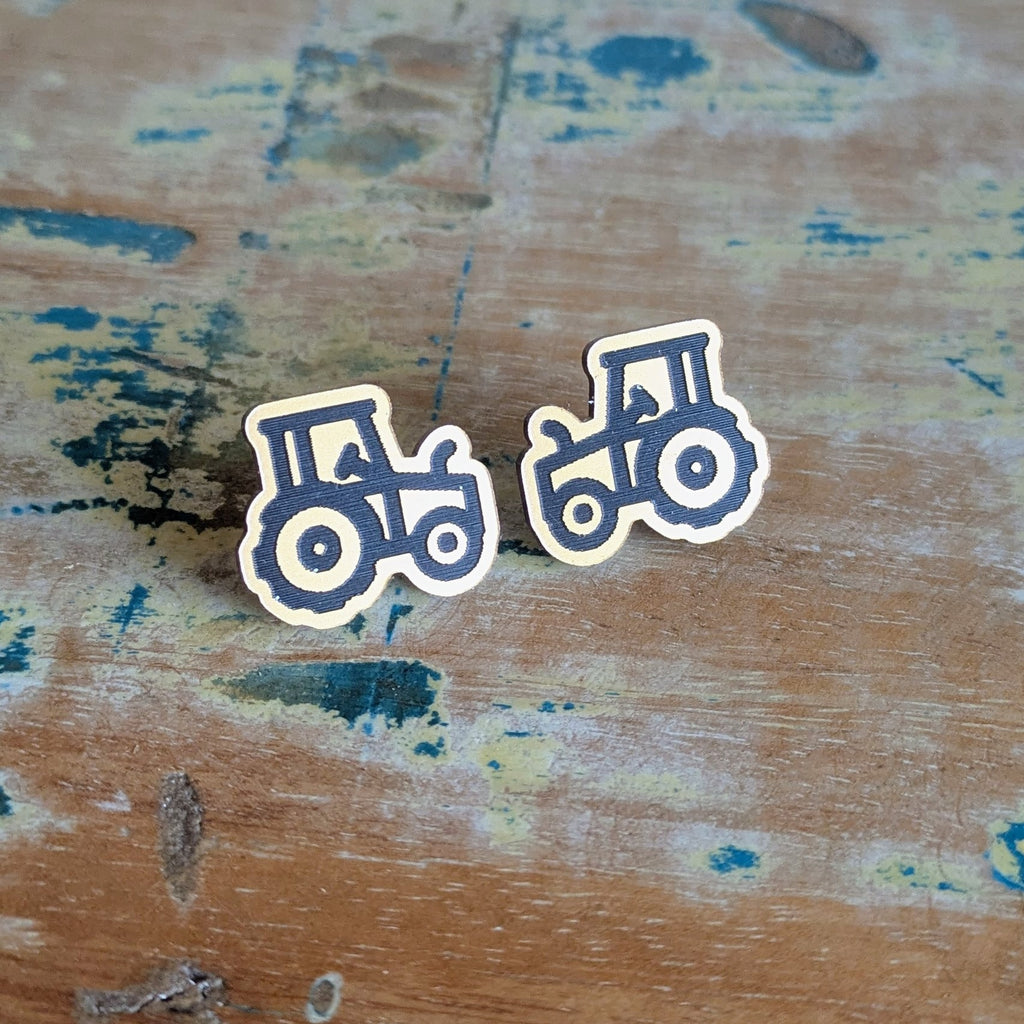 Tractor Stud Earrings