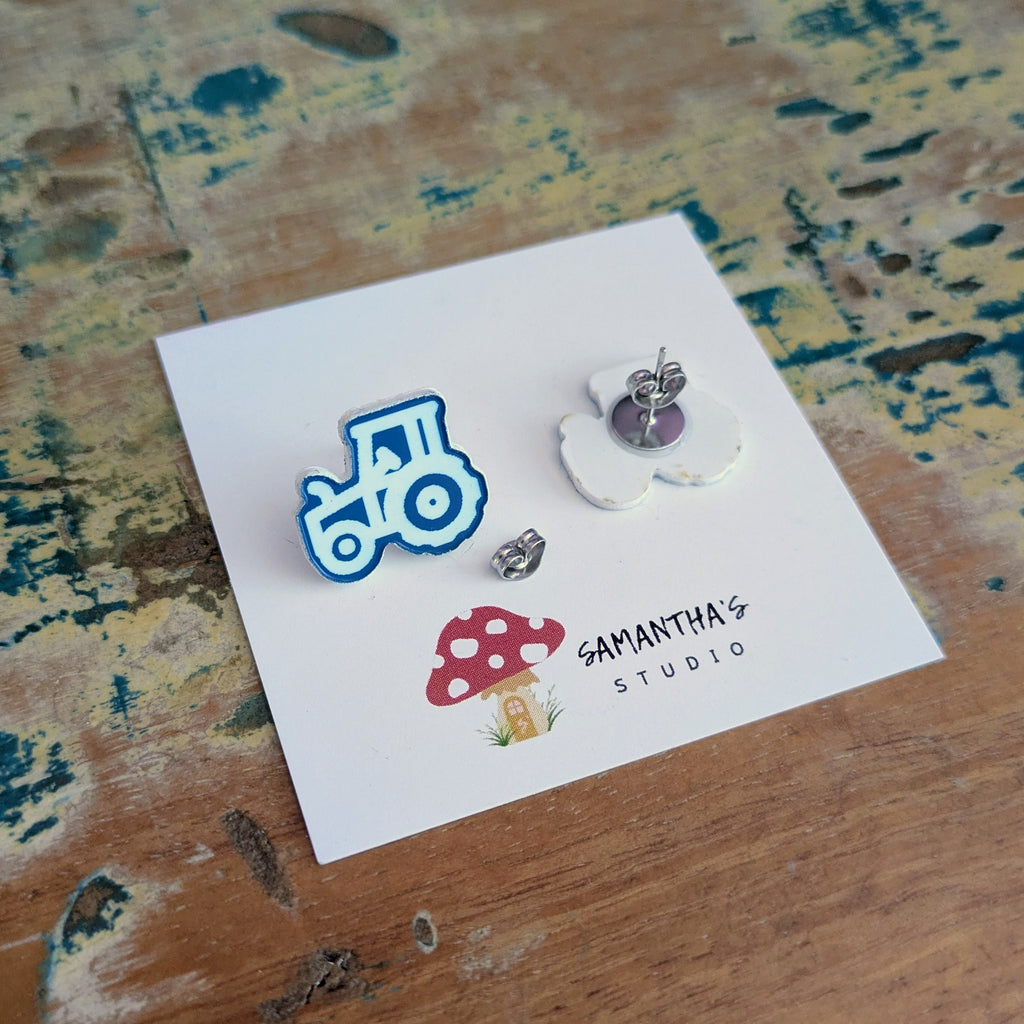 Tractor Stud Earrings