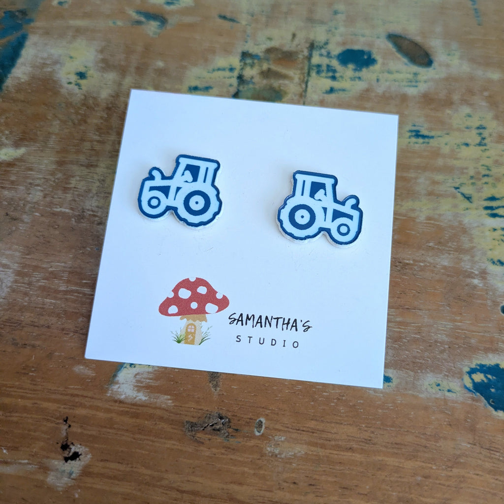 Tractor Stud Earrings