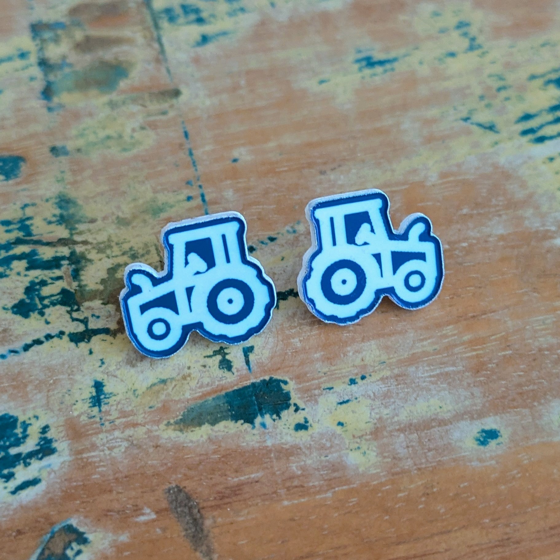 Tractor Stud Earrings